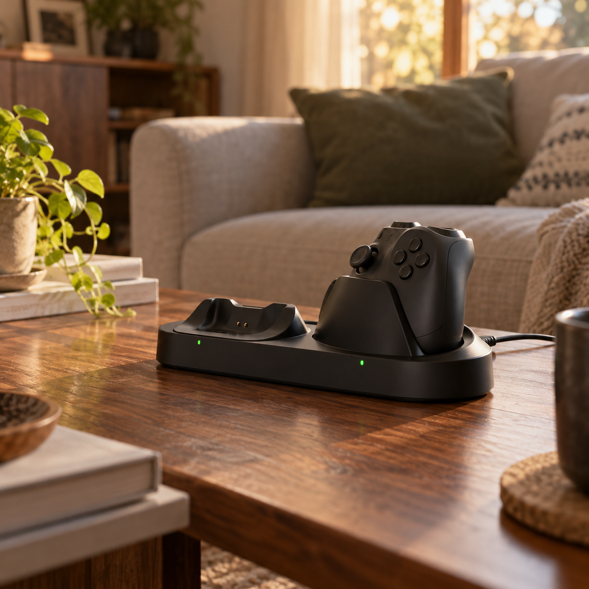Dual-Ladestation für Controller